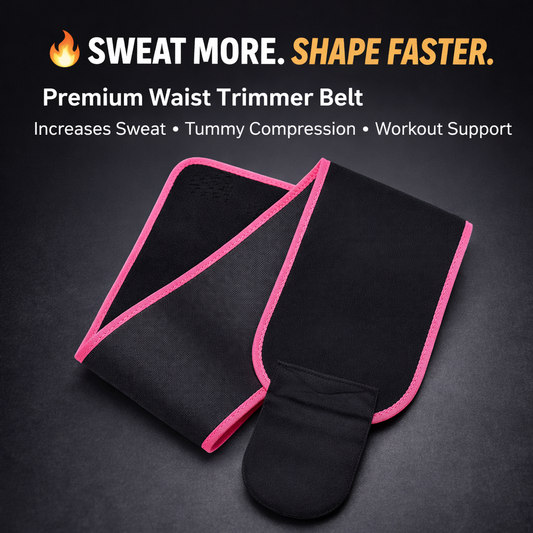 Hight Quality Sweat Waist Trimmer Belt for Women & Men  Fat Burning | Tummy Control | Sauna Effect | Workout Support