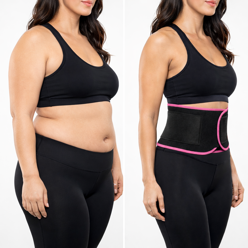 Hight Quality Sweat Waist Trimmer Belt for Women & Men  Fat Burning | Tummy Control | Sauna Effect | Workout Support