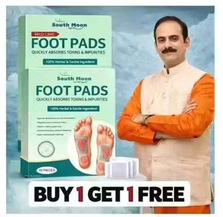 Detox Foot Patches 20 Patches Cleansing Toxin Remover – Pain Relief & Stress-Relief Sleep Foot Pads for Detoxification (Men & Women, 2 Boxes = 20 Patches)